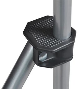 Malatec 2300 Záhradná a kempingová stolička čalúnená šedá