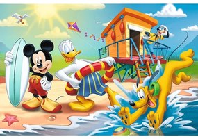 TREFL Mickey Mouse na pláži 60 dielov puzzle