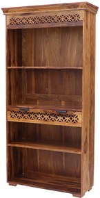 furniture-nabytek.cz - Masívna knižnica 90x180x35 z indického masívu palisander