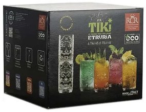 RCR poháre Tiki Etruria 450 ml 4 ks