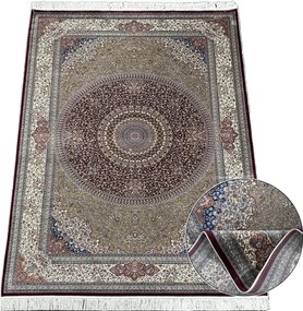 BE Koberec Anatolia Silk 32510 RED – červený obdĺžnikový Rozmer: 80x150 cm