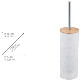 Biela plastová WC kefa Lyon – Allstar