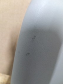 AKCIA Svetlosivá stolička BALI MARK s čiernymi nohami II. akosť