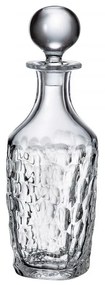 Sklenená fľaša na whisky, Crystalite Bohemia, MARBLE 750 ml