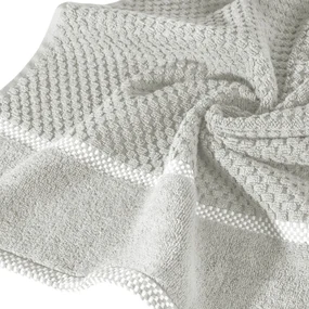 FROTÉ UTERÁK CALEB2 SADA 6KS 50X90 CM STRIEBORNÁ