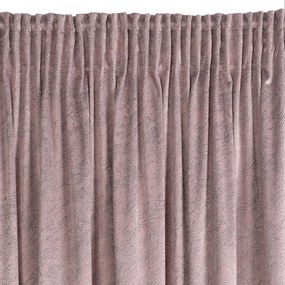 ZATEMŇOVACÍ ZÁVES NA PÁSKE RIVA 140X270 CM PÚDROVO RUŽOVÁ