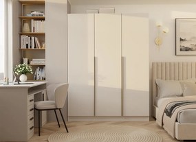 Šatníková skriňa Servirle 1 (kašmír). Akcia -20%. Vlastná spoľahlivá doprava až k Vám domov. 1132687