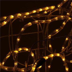 LED sob 85 cm – vianočná svetelná dekorácia Springos CL1218 (teplá biela)