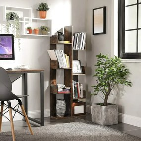 Drevená polica na knihy LBC66BXV1