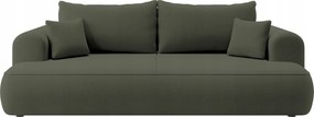Pohovka trojsedačka Olivo S (zelená čierna)