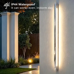 BRILAGI - LED osvetlenie zrkadla do kúpeľne AQUA LINE LED/36W/230V 120 cm IP44 lesklý chróm