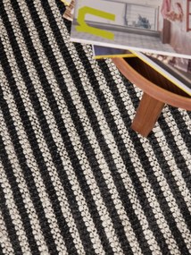 ELLE Decoration, Kusový koberec Harvest 106337 Black z kolekcie Elle, 160x230, čiernobiela, chodba / predsieň