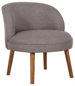 Detské kreslo KUNI sivé