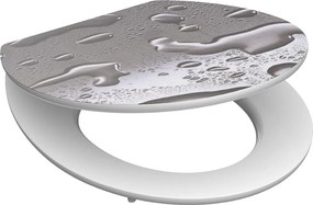 Eisl Sanitär WC sedadlo MDF Grey Steel 80023