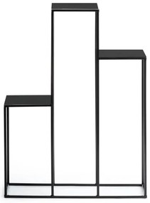 Stojan na kvety 80x60 cm čierna