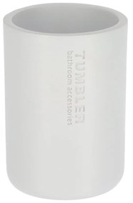 Kúpeľňový pohár Loudis, biela, 350 ml