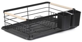 Odkvapkávač na riad PLYSTRE čierny 887197