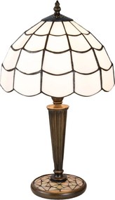 Stolná lampa Tiffany - Ø 25*43 cm / E27/max 1*40W
