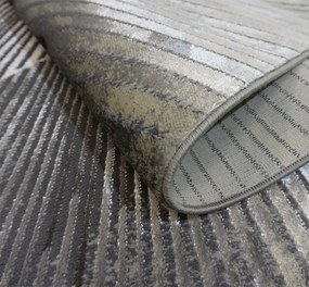 BE Koberec Esprit 3607 GREY – sivý obdĺžnikový Rozmer: 140x190 cm