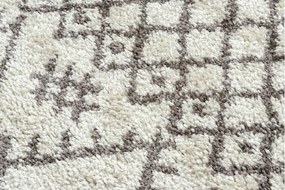 Kusový shaggy koberec BERBER TANGER krémový