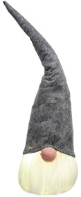 Tutumi Tutumi, LED vianočný svietiaci škriatok 40cm YX039, šedá, CHR-09633