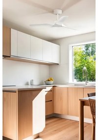 FARO 33824WT - Stropný ventilátor HEY S biela pr. 90 cm WT + diaľkové ovládanie