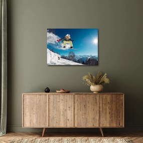 Obraz - Snowboardista (70x50 cm)