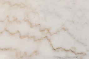 Odkládací stolek Avila III bílý mramor