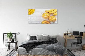 Obraz plexi Mango banán smoothie 125x50 cm