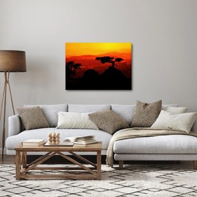 Obraz - Západ slnka (70x50 cm)