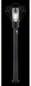 Globo 31357S - Vonkajšia lampa so senzorom HORACE 1xE27/15W/230V IP44