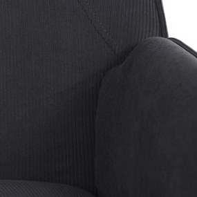 Kreslo s područkami GREY2, sivá