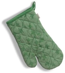 Kela Chňapka rukavica do rúry Cora, 100% bavlna, zelená, 31 x 18 cm