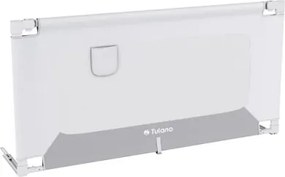 Bezpečnostná zábrana na posteľ Cover 44 biela / sivá 140 cm