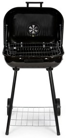 Záhradný gril s výklopným krytom + kolieska