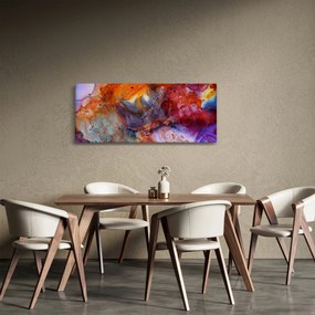 Obraz - Abstraktné atramentové umenie (120x50 cm)