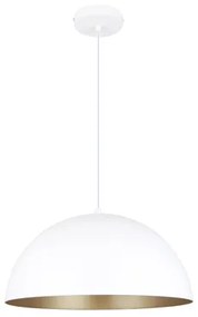 Závesná lampa matná biela VELA