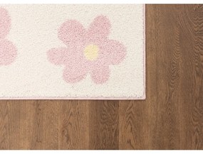 Ružový/slonovinový detský koberec 120x170 cm Dazzy Rose – FD