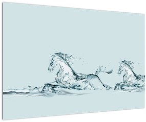 Obraz - Kone z kvapiek vody (90x60 cm)