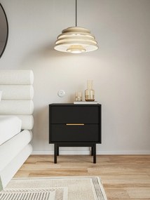 Noční stolek Viva 54 cm černý