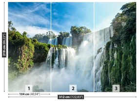 Fototapeta Vliesová Iguazú vodopád 208x146 cm