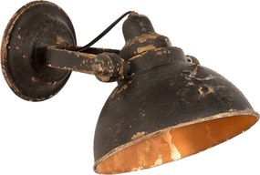 Nástenná čierna retro lampa - 21 * 30 * 19 cm E14 / 25W