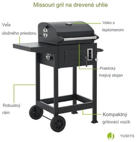 InternetovaZahrada Gril s kolieskami Missouri