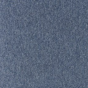 Metrážny koberec Cobalt SDN 64062 - AB modrý, záťažový, na mieru, šíře 4m, modrá, ab (mriežka), chodba / predsieň, Tapibel