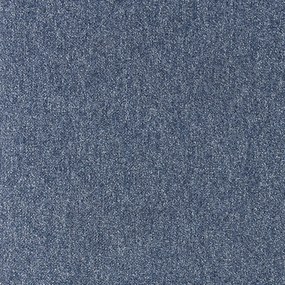 Tapibel Metrážny koberec Cobalt SDN 64062 - AB modrý, záťažový - Kruh s obšitím cm