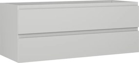 Mexen Orio, kúpeľňová skrinka 120 cm, 2 zásuvky, sivá matná, 91A10-12047-2-BFF62