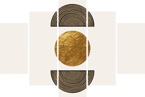 Obraz - Zlatý ornament N⁰1 (150x105 cm)