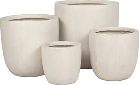 MI Sada kvetináčov PRETO biely 1/4