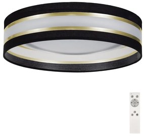 Belis LED Stmievateľné stropné svietidlo SMART CORAL GOLD LED/24W/230V čierna/zlatá + DO BE0521
