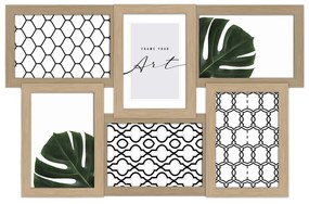 Rámček na stenu v prírodnej farbe 44x27 cm Beech – knor